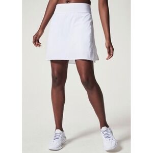 SPANX SpanxShape Get‎ Moving 17" Skort White Medium NWT
